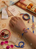 Assorted Superhero Rakhi Hamper (Red/Blue)
