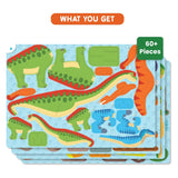 Skillmatics My World: Land of Dinosaurs STEM Building Toy