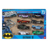 Hot Wheels 2026 Silver Series Batman Collection Pack of 10 Cars