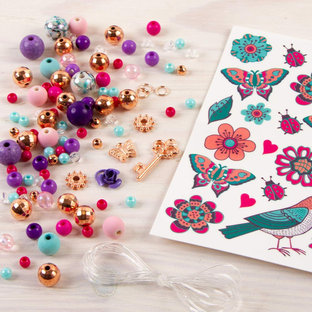 Make It Real - Bedazzled! Charm Bracelets Blooming Creativity