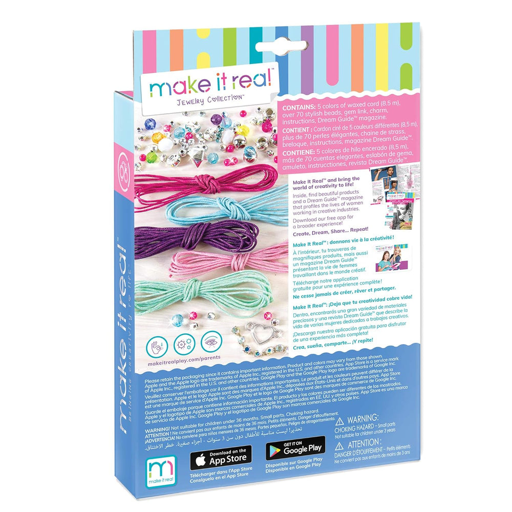 Make It Real - Rainbow Bling Bracelets