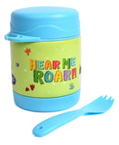 Youp Stainless Steel Insulated Food Jar With Fork Green - 325 ml