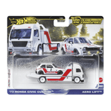 Hot Wheels Car Culture Team Transport '73 Honda Civic Custom Aero Lift