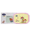 YOUP Stainless Steel Insulated Unicorn Theme Kids Lunch Box With Fork & Spoon XOLO-850 ml
