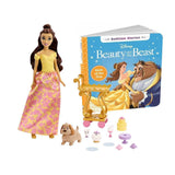 Disney Princess Toys, Belle’s Tea Time Cart Doll And Playset And Disney's Beauty and the Beast Bedtime Stories Book of the Film - Disney Books (Board Book)
