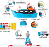 Majorette Creatix Logistics Maersk Port Station - Container Ship