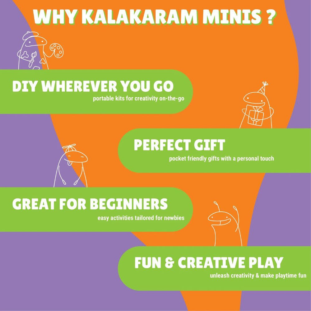 Kalakaram Minis Chippy Collection - DIY Charm Bracelets