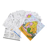 Scentos Clean Colouring Painting - Enchanted Mermaids