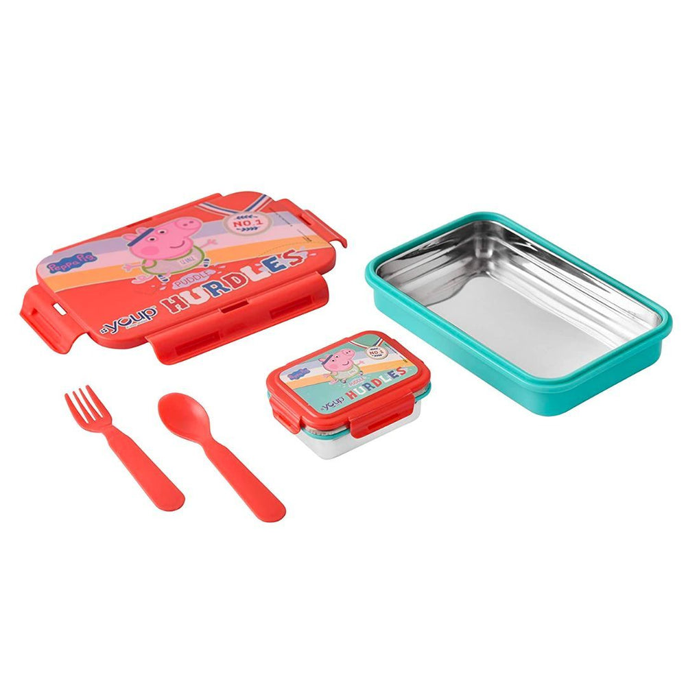 Youp Peppa Pig George Puddle Hurdle Lunch Box