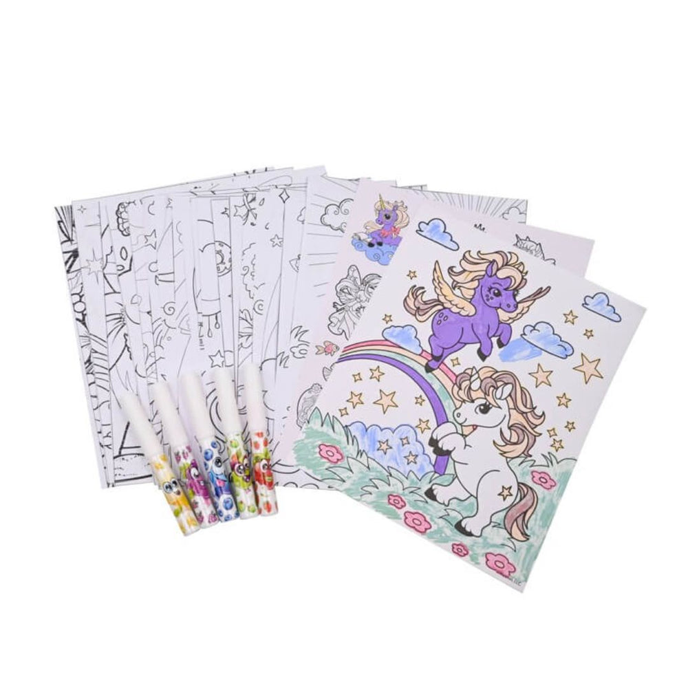 Scentos Clean Colouring Painting - Enchanted Unicorns