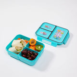 Smiggle Bright Side Square Id Attachable Lunch Box And Bento Nutrition Container