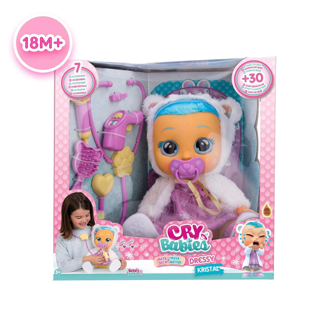 Cry Babies Dressy Kristal Gets Sick