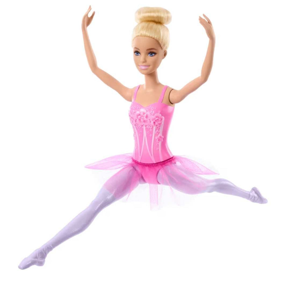 Barbie Ballerina Doll, Blonde Fashion Doll Wearing Purple Removable Tutu