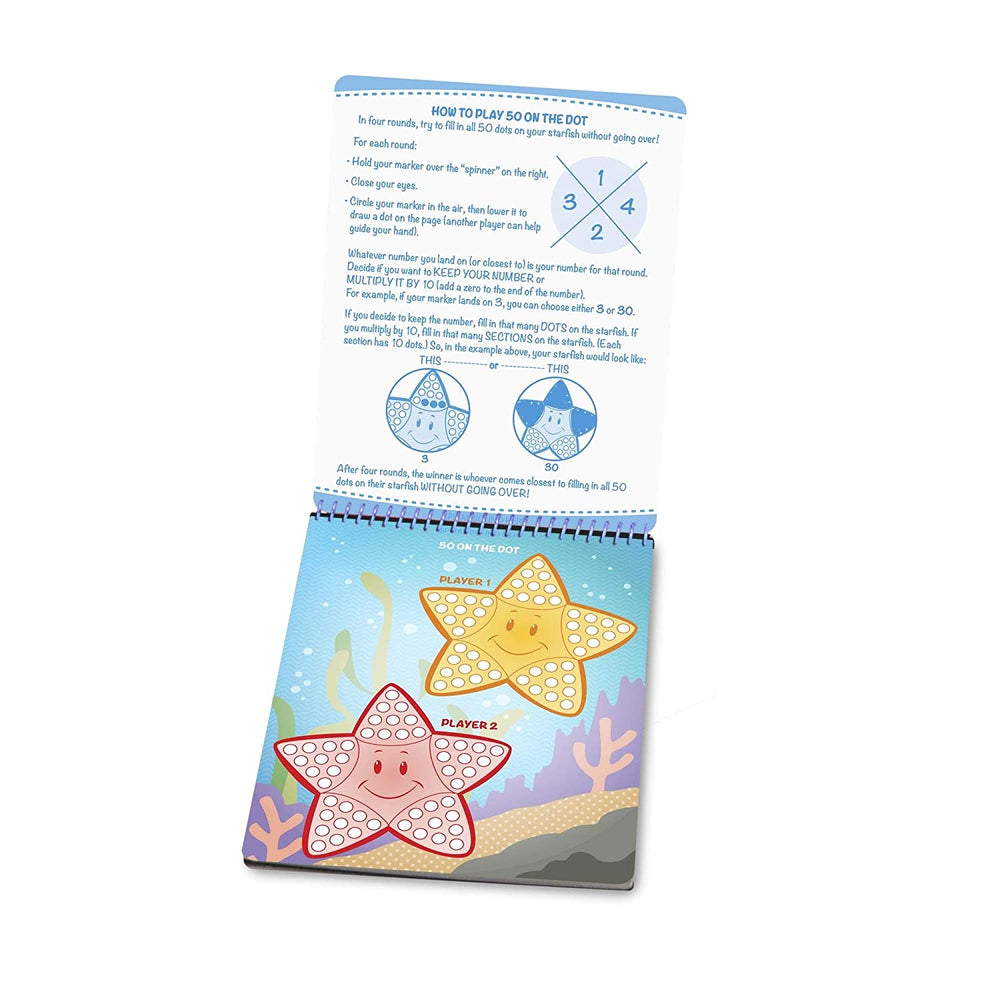 Melissa & Doug Write On Reusable Games