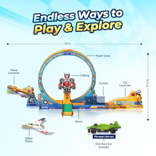 Smartivity High-Speed Race Car Track - parts