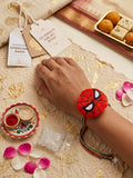 Assorted Superhero Rakhi Hamper (Red/Blue)