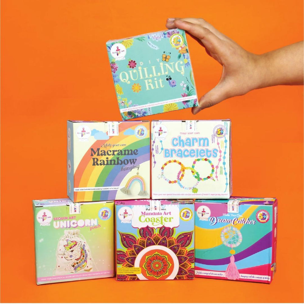 Kalakaram Minis Chippy Collection - Sequin Art Unicorn Pouch