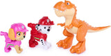 Paw Patrol The Dino Movie Dino Adventure Pack, Collect 6 Action Figures including Ryder, Rex, and Timmy the T-Rex