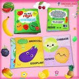 Dreamland Publications - Cloth Book - My first Fruits and Vegetables
