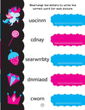 Dreamland Publications - I Can Solve Unicorn World Activities