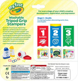 Crayola My First Crayola Washable Tripod Grip Stampers