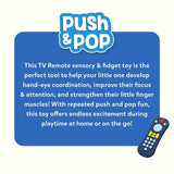 Skillmatics Push & Pop: TV Remote