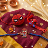 Assorted Superhero Rakhi Hamper (Red/Blue)