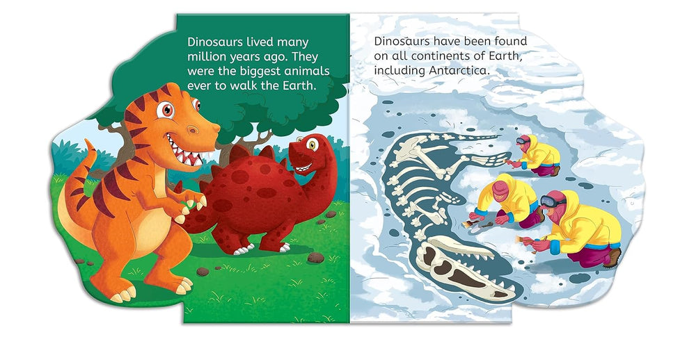 Dragon-i Dinosaurs Junior Megasaur And My First Shaped Board Book Dinosaur