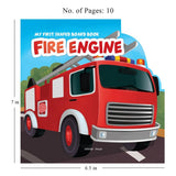 Dickie Toys Fire Truck And My First Shaped Board Book - Fire Engine
