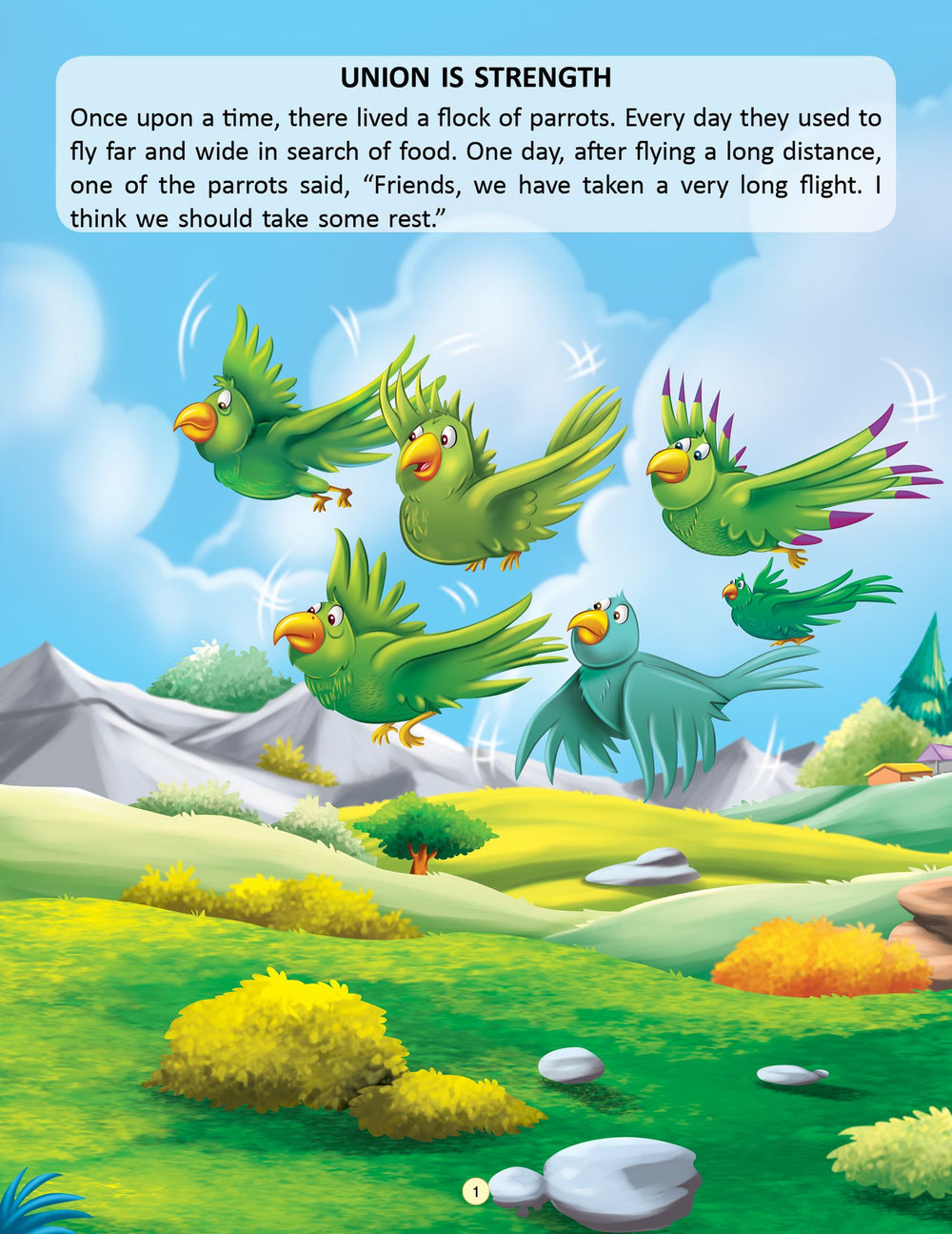 Famous Moral Stories from Panchtantra - Union Is Strength Book 3