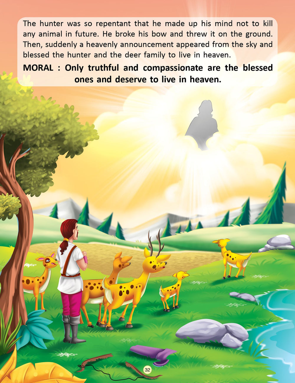 Famous Moral Stories from Panchtantra - The Clever Hare Book 4