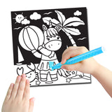 Dreamland Publications - Unicorn Velvet Art Set With 10 Free Sketch Pens