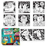 Dreamland Publications - Jungle Velvet Art Set With 10 Free Sketch Pens