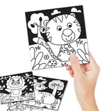 Dreamland Publications - Jungle Velvet Art Set With 10 Free Sketch Pens