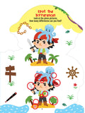 Dreamland Publications - Step into the Pirates World - Activity and Colouring Fun Book for Age 4+