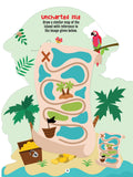 Dreamland Publications - Step into the Pirates World - Activity and Colouring Fun Book for Age 4+