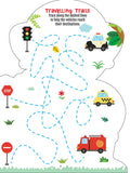 Dreamland Publications - Step into the Helpers Wonderland - Activity and Colouring Fun Book for Age 4+