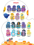 Dreamland Publications - Step into the Space World - Activity and Colouring Fun Book for Age 4+