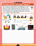 Dreamland Artificial Intelligence Activity Book for Kids Age 7+