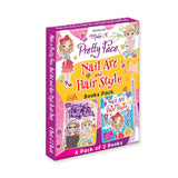 Dreamland Publications - Make A Pretty Face and Nail Art, Hair Style – 2 Books Pack