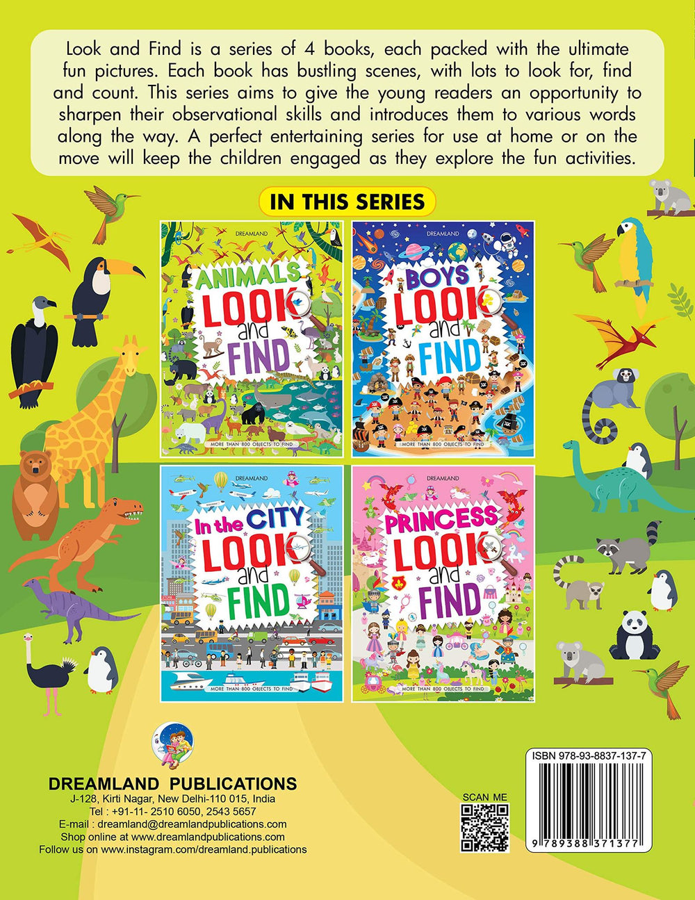 Dreamland Publications - Look and Find Animals