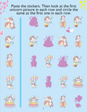 Dreamland My Unicorn Books Pack Unicorn Sticker and Activity Book, Copy Colour and Colouring Books