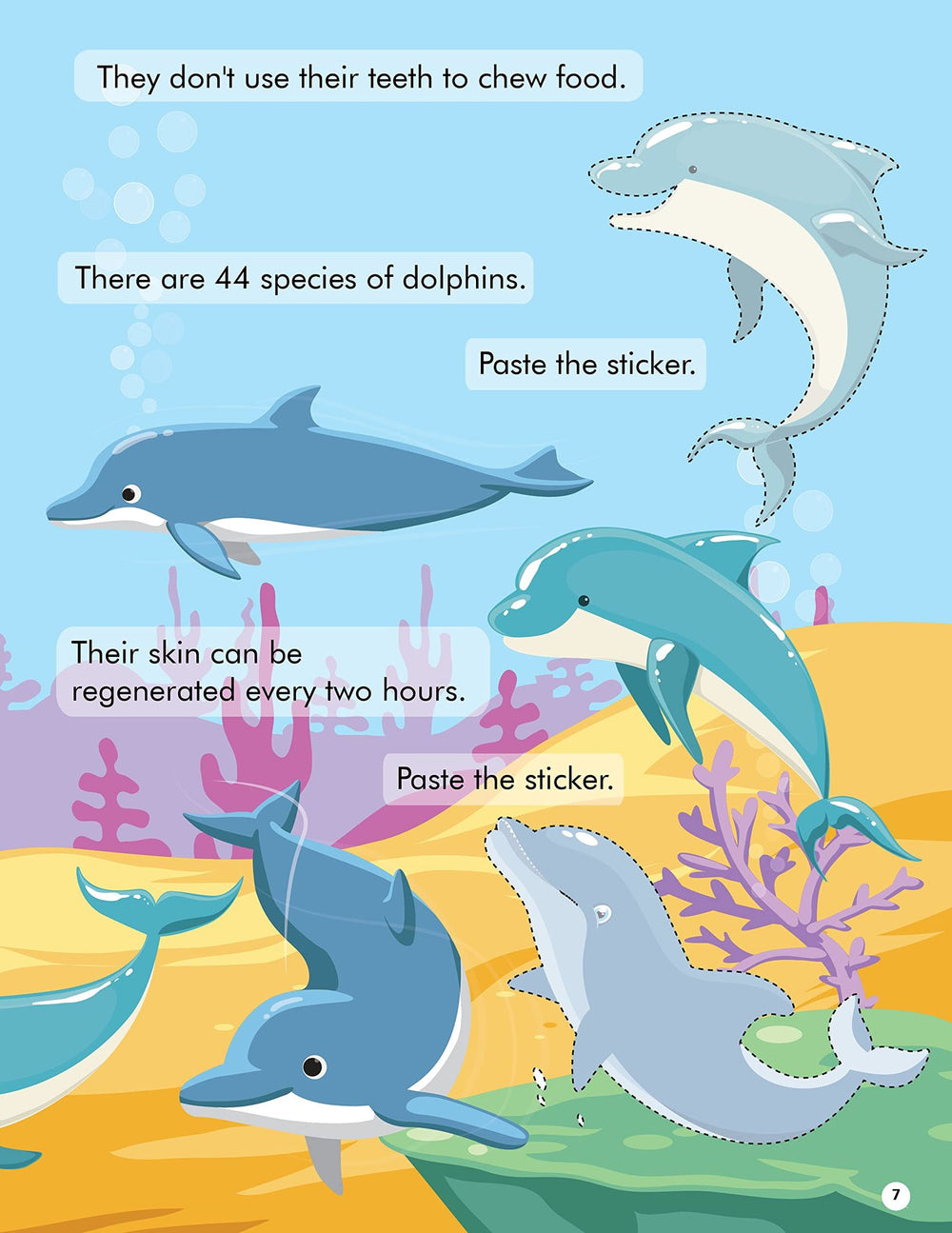 Dreamland Explore the Sea Activity Book with Stickers and 3D Models