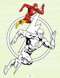 Justice League Copy Colouring Book