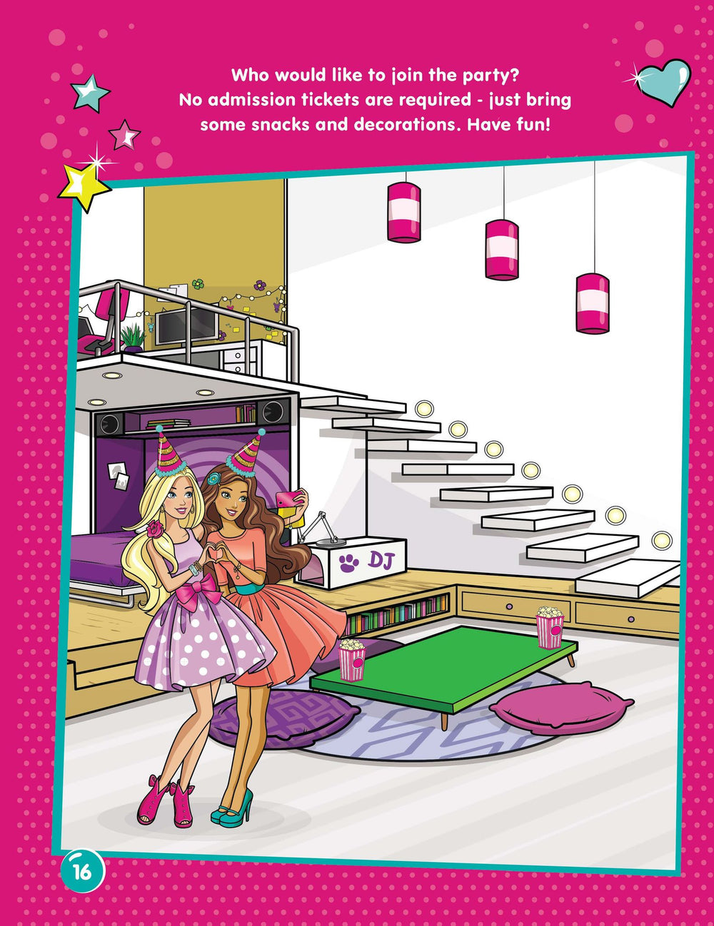 Barbie Dreamhouse Adventures Dream House Decorate with Stickers