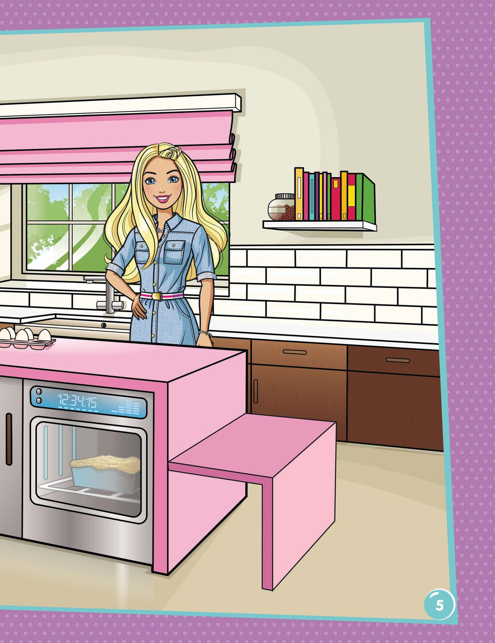 Barbie Dreamhouse Adventures Dream House Decorate with Stickers