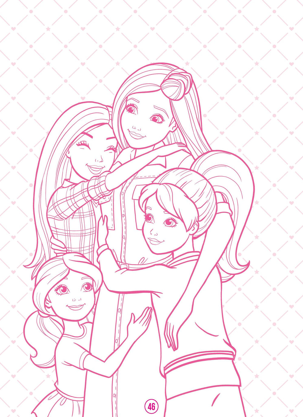 Barbie Dreamhouse Adventures - Mega Colouring Book