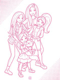 Barbie Dreamhouse Adventures - Mega Colouring Book