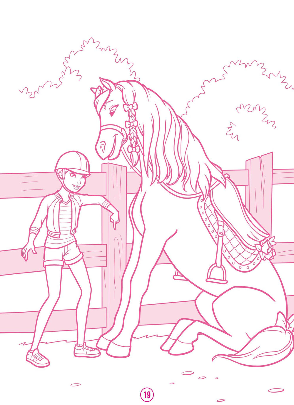 Barbie Dreamhouse Adventures - Mega Colouring Book
