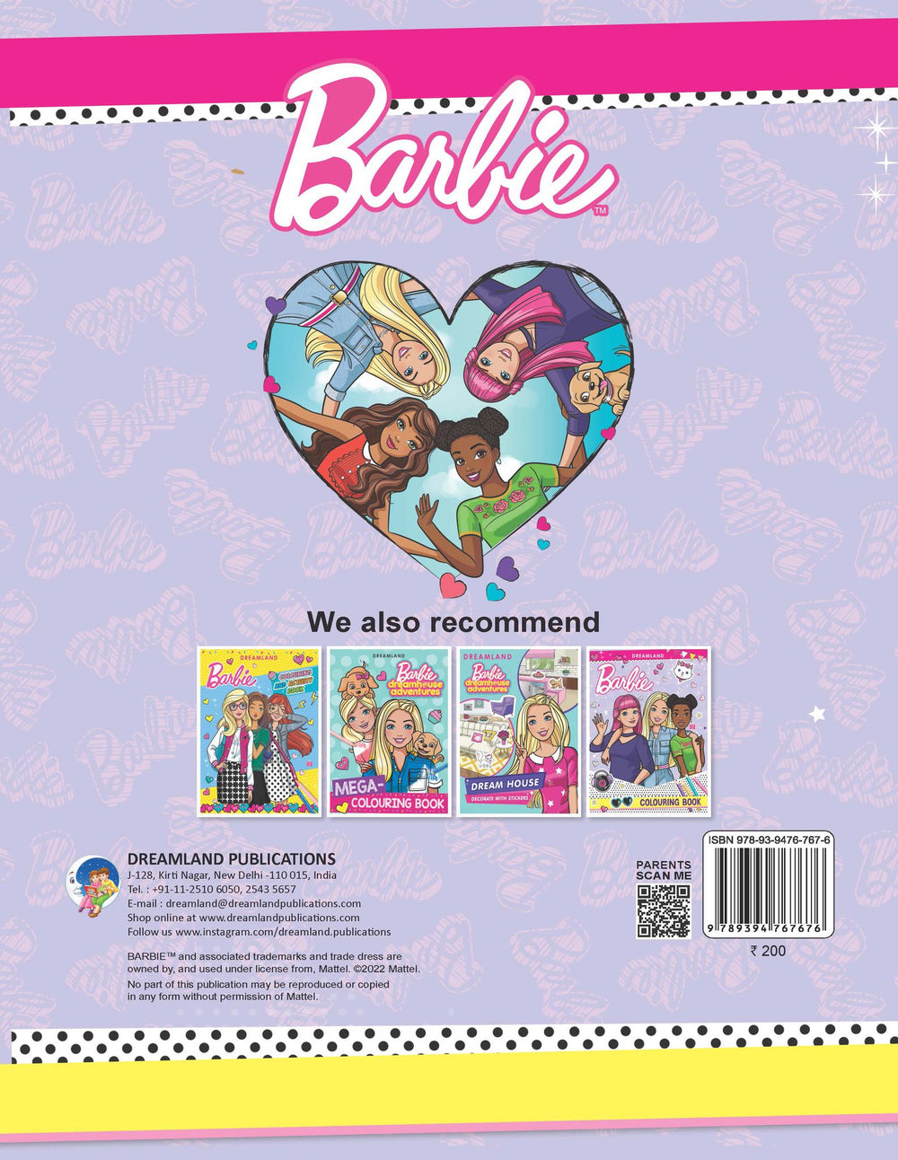Barbie Colouring Book